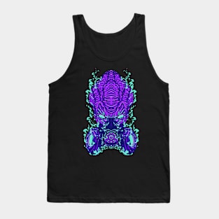 Alien Gas Mask Protos Tank Top